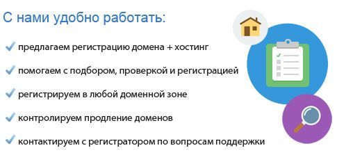 регистрация доменов